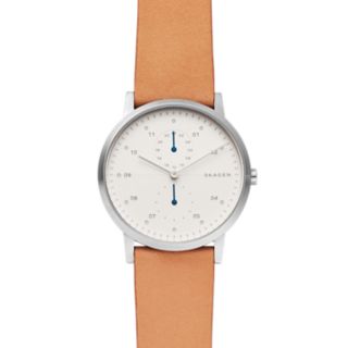 Kristoffer Brown Leather Watch