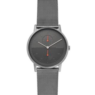 Kristoffer Gunmetal Steel-Mesh Watch