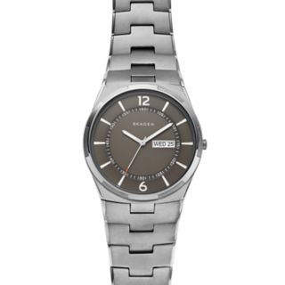 Melbye Gunmetal Steel-Link Watch