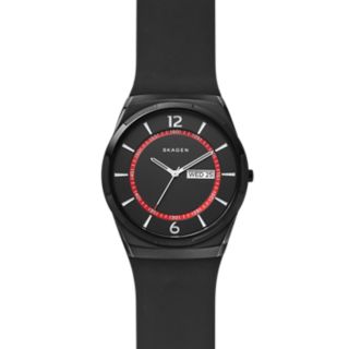 Melbye Black Silicone Watch
