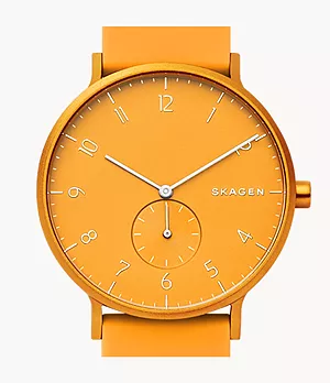 Aaren Kulor Sunshine Silicone 41mm Watch