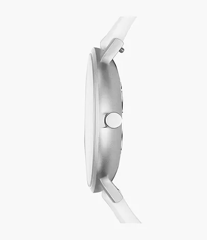 Aaren Kulor Pearl White Silicone 36mm Watch SKW6520 - Skagen