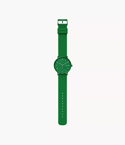 Aaren Kulor Forest Green Silicone 41mm Watch SKW6545 - Skagen