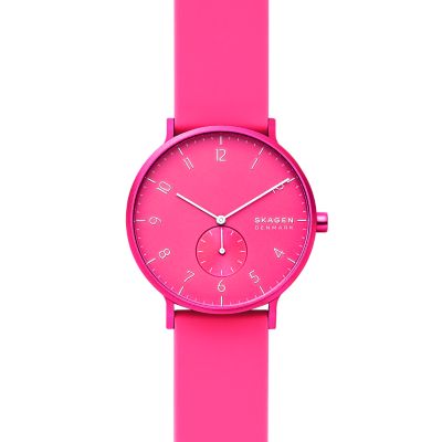 Mens sales pink watch