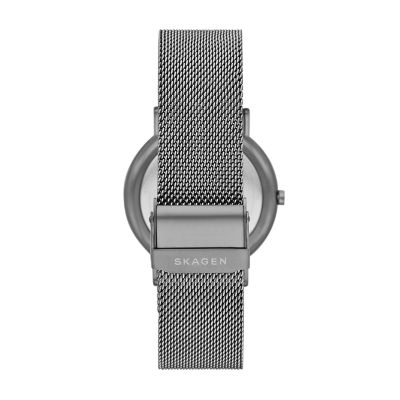 SIGNATUR 三針 グレースチールメッシュウォッチ SKW6577 - Skagen