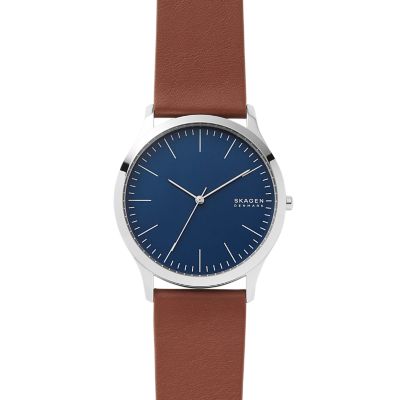 JORN ミディアムブラウン レザーウォッチ SKW6552 - Skagen