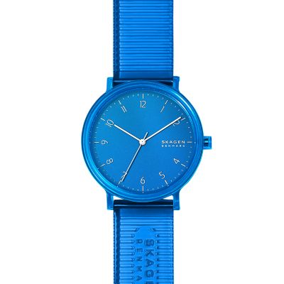 AAREN TRANSPARENT 三針 コーラル 41mmウォッチ SKW6603 - Skagen