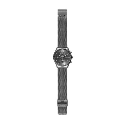 Holst Chronograph Charcoal Steel Mesh - Station - Watch Watch SKW6608