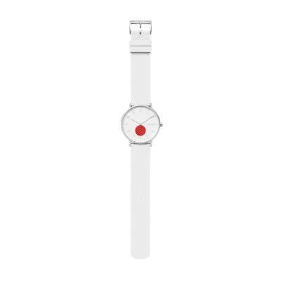 AAREN KULOR 41mm 三針 ホワイトシリコンウォッチ SKW6643 - Skagen