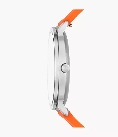 Colden Three-Hand Orange Silicone Watch SKW6648 - Skagen