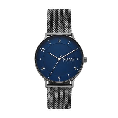 国内正規品】腕時計 スカーゲン SKAGEN メンズ RIIS 三針 チャコール