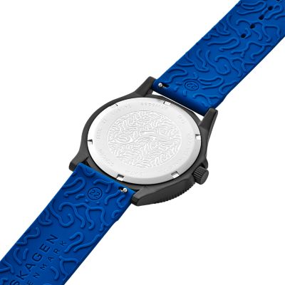 Skagen watch outlet blue strap