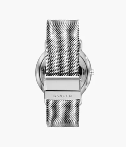Horizont Multifunction Silver-Tone Steel Mesh Watch SKW6690 - Skagen