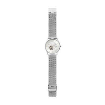 Holst Automatic Silver-Tone Steel Skagen Mesh SKW6711 - Watch