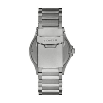Fisk Titanium Three-Hand Charcoal Watch