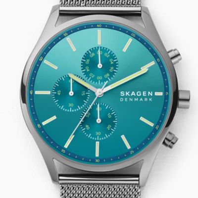 skagen men's mesh watch