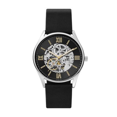 SKW6710 Midnight Watch Leather Automatic - Skagen Holst LiteHide™