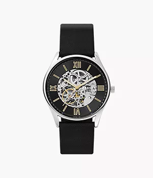Holst Automatic Midnight Leather Watch