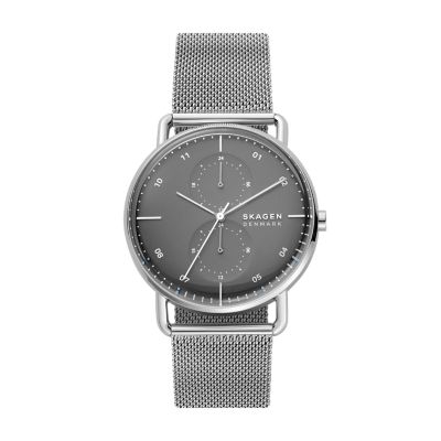 ご注意ください SKAGEN HORIZONT 42mm クオーツ デュアルタイム - 通販