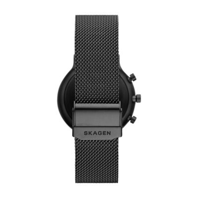 Skagen stainless shop steel mesh watch