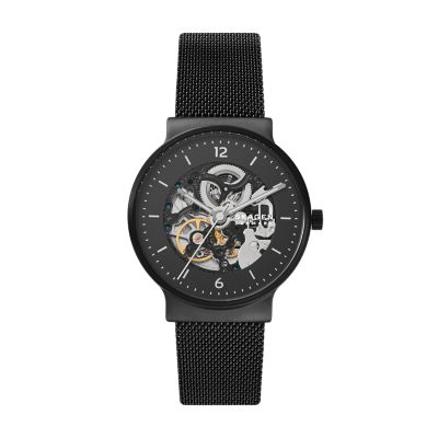 Steel on sale mesh watch