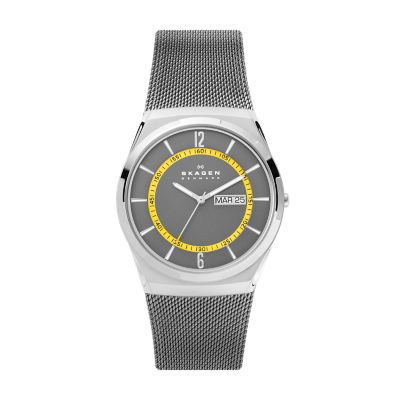 Skagen men's outlet mesh watch