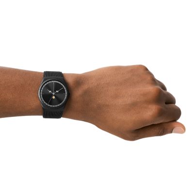 Soulland X Skagen Melbye Moonphase Midnight Stainless Steel Mesh