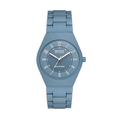 Grenen Ocean Solar-Powered Coastal Blue #tide ocean material® Watch