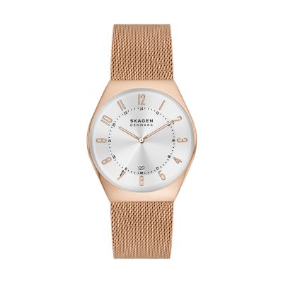 Skagen on sale rose gold