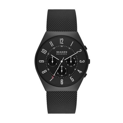 Skagen men's shop mesh watch