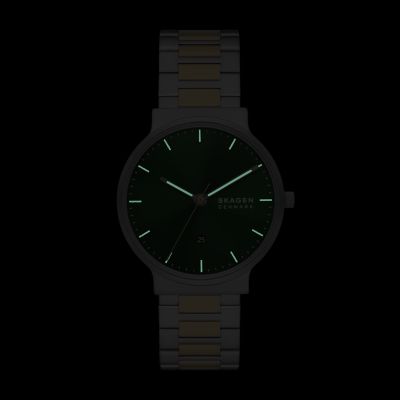 Skagen black face clearance watch