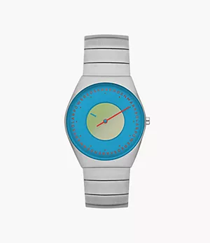 Grenen Solar Halo Stainless Steel Watch