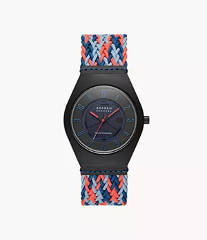 Uhr Samsø Series 3-Zeiger-Werk #tide ocean material® mehrfarbig