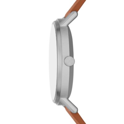 Kuppel Two-Hand Sub-Second Brown Leather Watch SKW6888 - Skagen | Quarzuhren