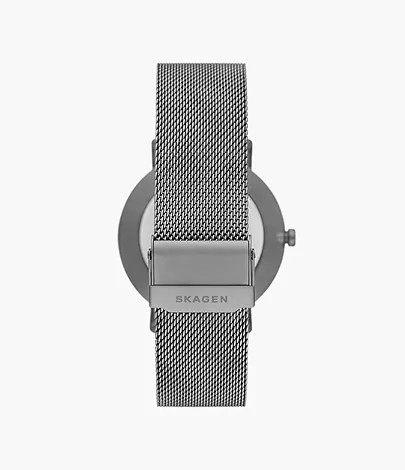 Kuppel Two-Hand Sub-Second Charcoal Stainless Steel Mesh Watch SKW6891 -  Skagen