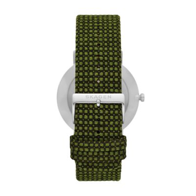 Kuppel Two-Hand Sub-Second Watch Wool Green SKW6893 - Kvadrat Skagen