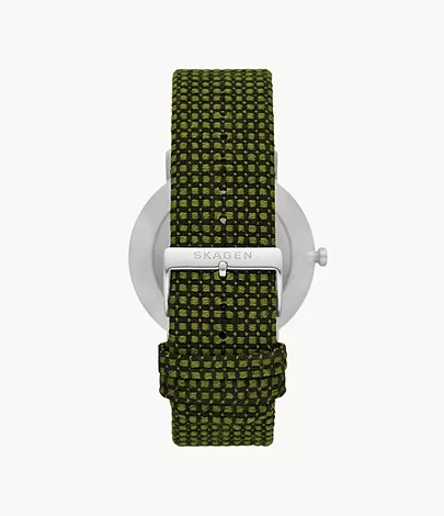 Kuppel Two-Hand Sub-Second Green Kvadrat Wool Watch SKW6893 - Skagen
