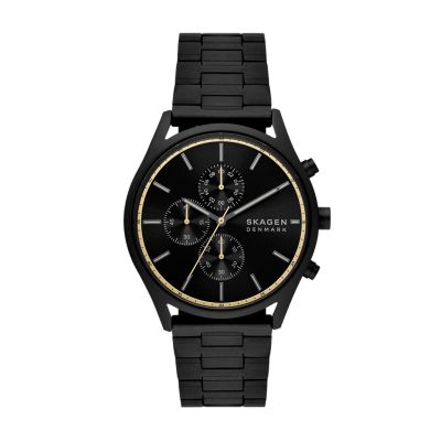 Holst Chronograph Black - Watch SKW6910 Skagen Steel Stainless