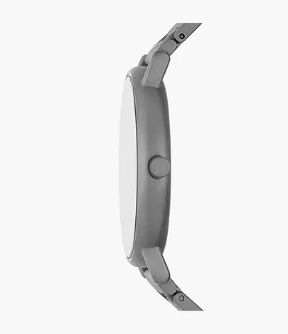 Signatur Three-Hand Charcoal Stainless Steel Bracelet Watch SKW6913 - Skagen