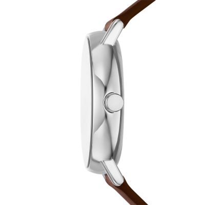 Signatur マルチファンクション ブラウンレザーウォッチ SKW6941 - Skagen