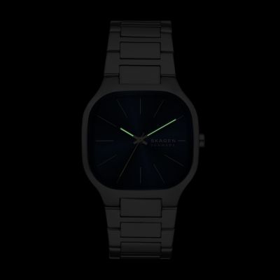 Mellem 三針 シルバー ステンレススチールウォッチ SKW6946 - Skagen