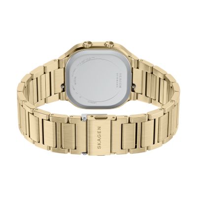 Mellem Digital Gold Stainless Steel Watch SKW6949 - Skagen