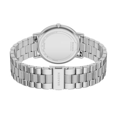 Signatur Three-Hand Stainless Steel Watch SKW6950 - Skagen