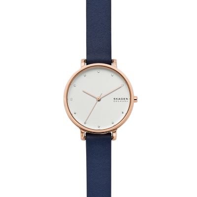 Skagen hagen clearance blue