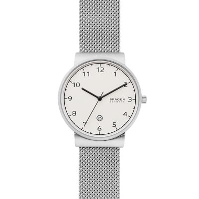 Skagen ancher discount steel mesh watch