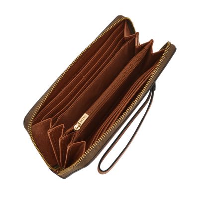 Leather Wallet Men Wallets Luxury Brand Clutch Wallet Brown Money Clip Men's  Leather Wallet Male Purse Cuzdan