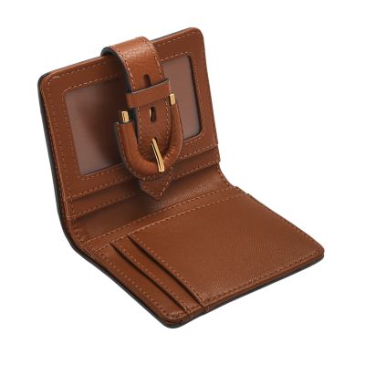 Portafoglio bifold piccolo Harwell con cinturino