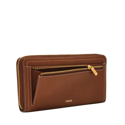 Logan RFID Zip Around Clutch - SL10099994 - Fossil