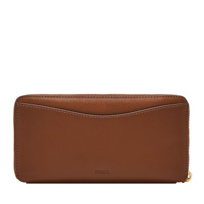 Lennox RFID Zip Continental Wallet - SL10104186 - Fossil