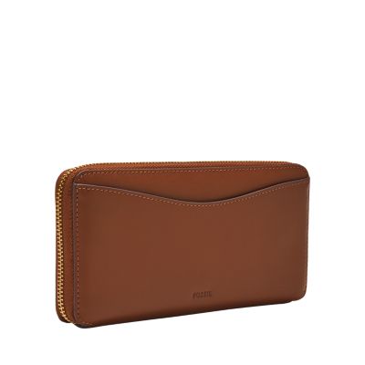 Lennox RFID Zip Continental Wallet - SL10104186 - Fossil